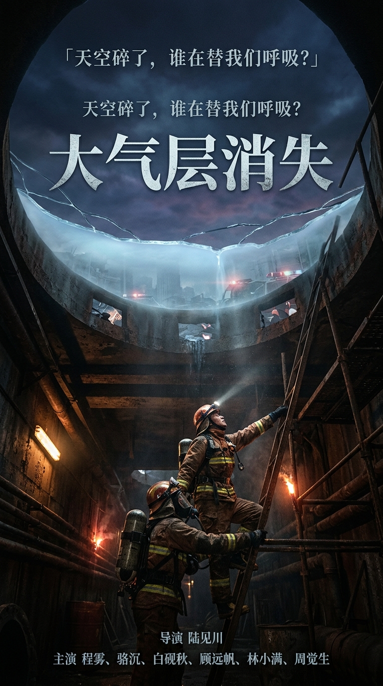 《大气层消失》主视觉海报